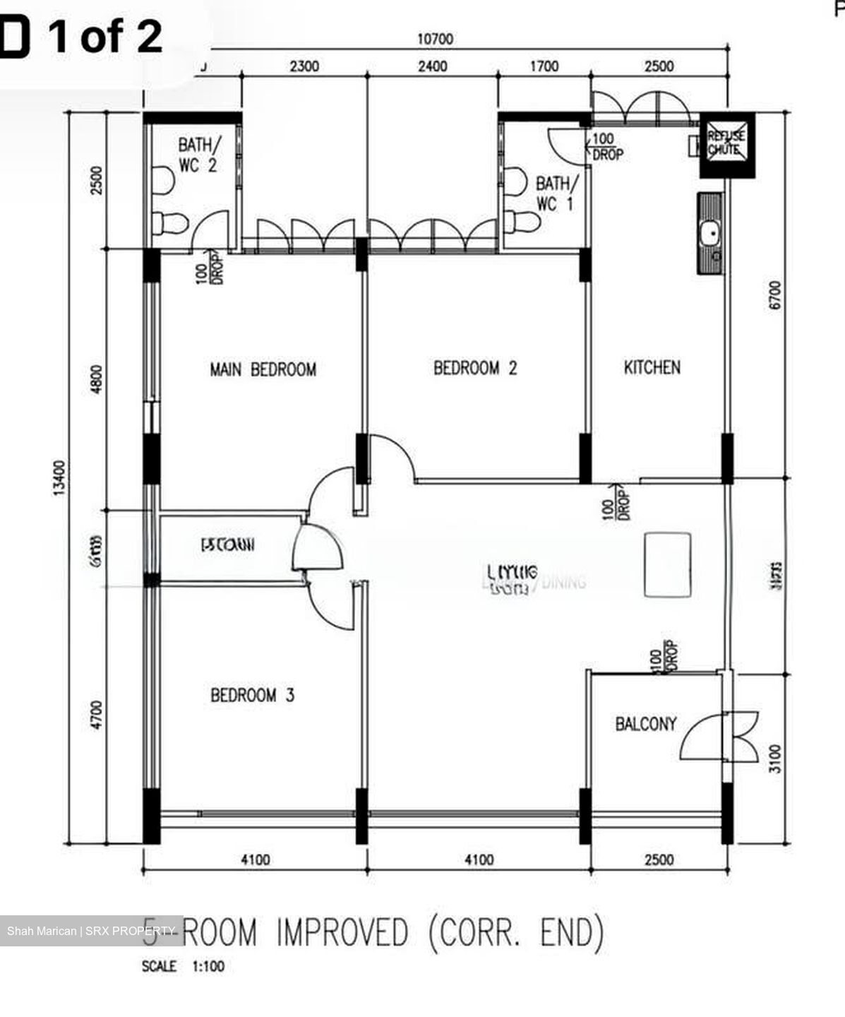 Blk 715 Chong Pang Green (Yishun), HDB 5 Rooms #577192751
